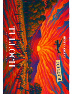 Tulloch Poster Back Vineyard A3