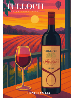 Tulloch Poster Hector Sunset A3