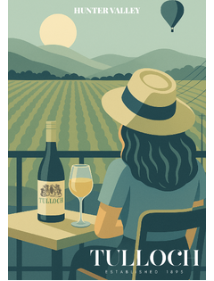 Tulloch Poster Glass & Horizon A3