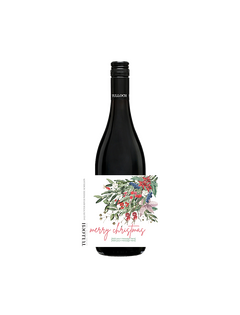 Personalised Wine Label - Native Floral