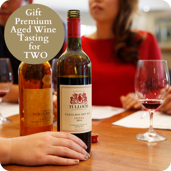 Gift Card Premium Aged Wine Tasting Experience for Two