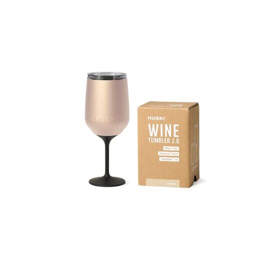 HUSKI WINE TUMBLER - PINK