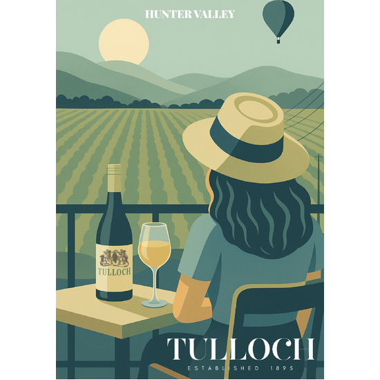 Tulloch Poster Glass & Horizon A3